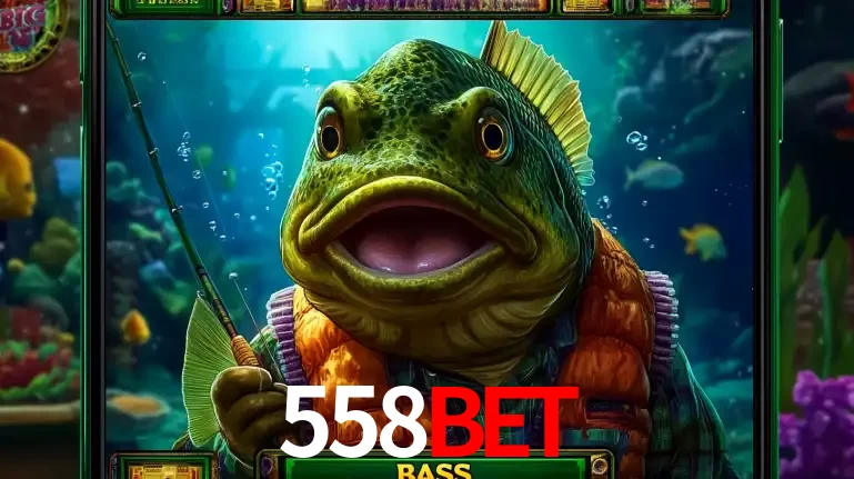 Personagem de peixe pescador do popular jogo de slot com tema de pescaria, uma das emocionantes opções de caça-níqueis para jogar e ganhar no cassino 558bet.